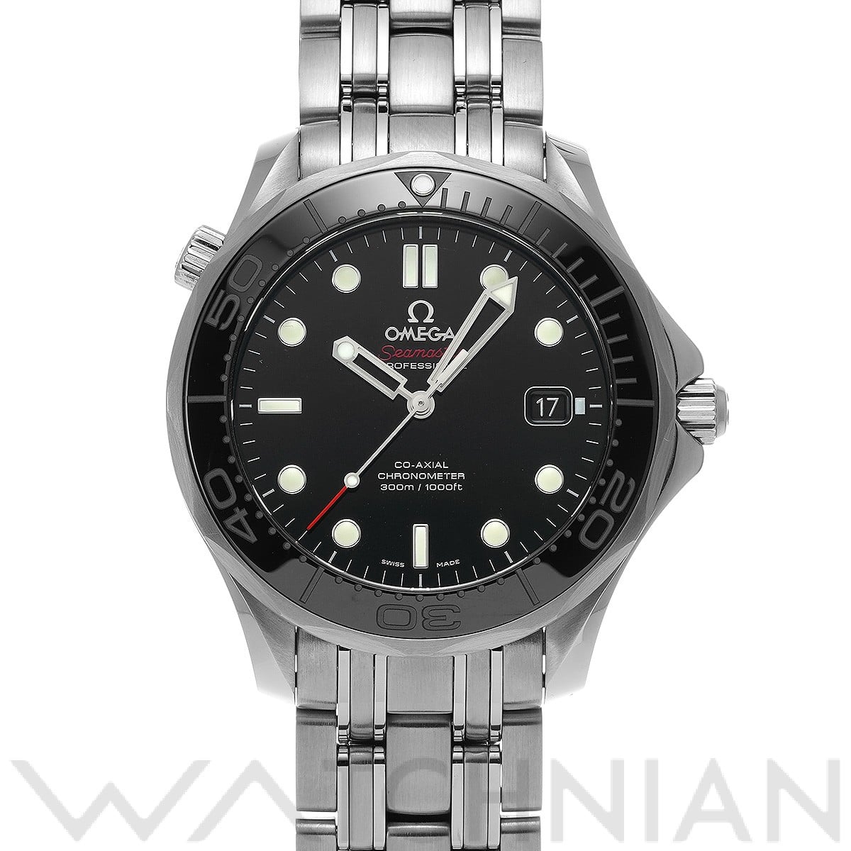 オメガ / OMEGA シーマスター ダイバー300 コーアクシャル 212.30.41.20.01.003 ブラック メンズ 時計 【中古】【wristwatch】