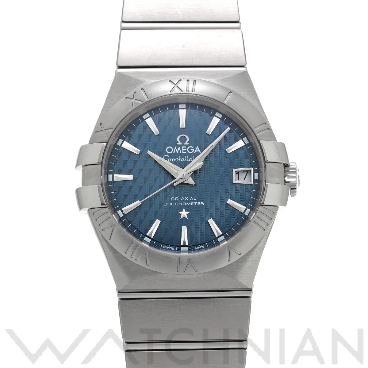 オメガ / OMEGA コンステレーション コーアクシャル 123.10.35.20.03.002 ブルー メンズ 時計 【中古】【wristwatch】