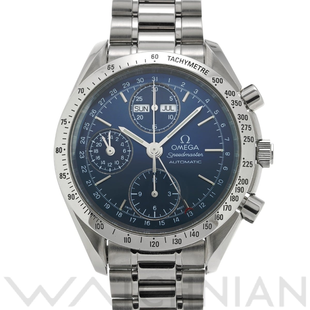 オメガ / OMEGA スピードマスター トリプルカレンダー 3521.80 ブルー メンズ 時計 【中古】【wristwatch】