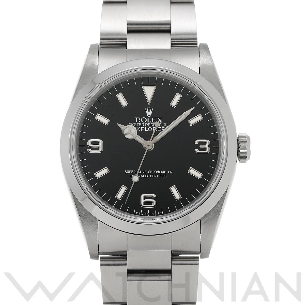 ロレックス エクスプローラー 14270 ブラック メンズ 時計 【中古】【wristwatch】