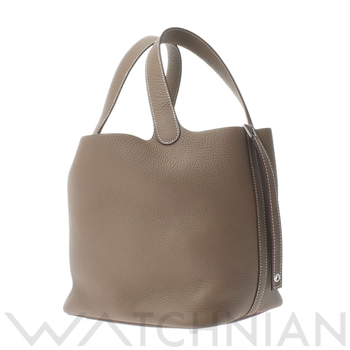 エルメス / HERMES ピコタンロック MM エトゥープ/パラジウム金具 トリヨンクレマンス レディース バッグ 【未使用】【bag】