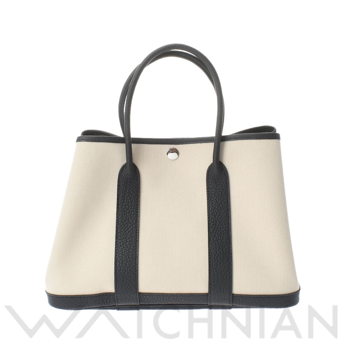 エルメス / HERMES ガーデンパーティ TPM エクリュ/ブラック/パラジウム金具 トワルアッシュ/ネゴンダ レディース バッグ 【未使用】【bag】