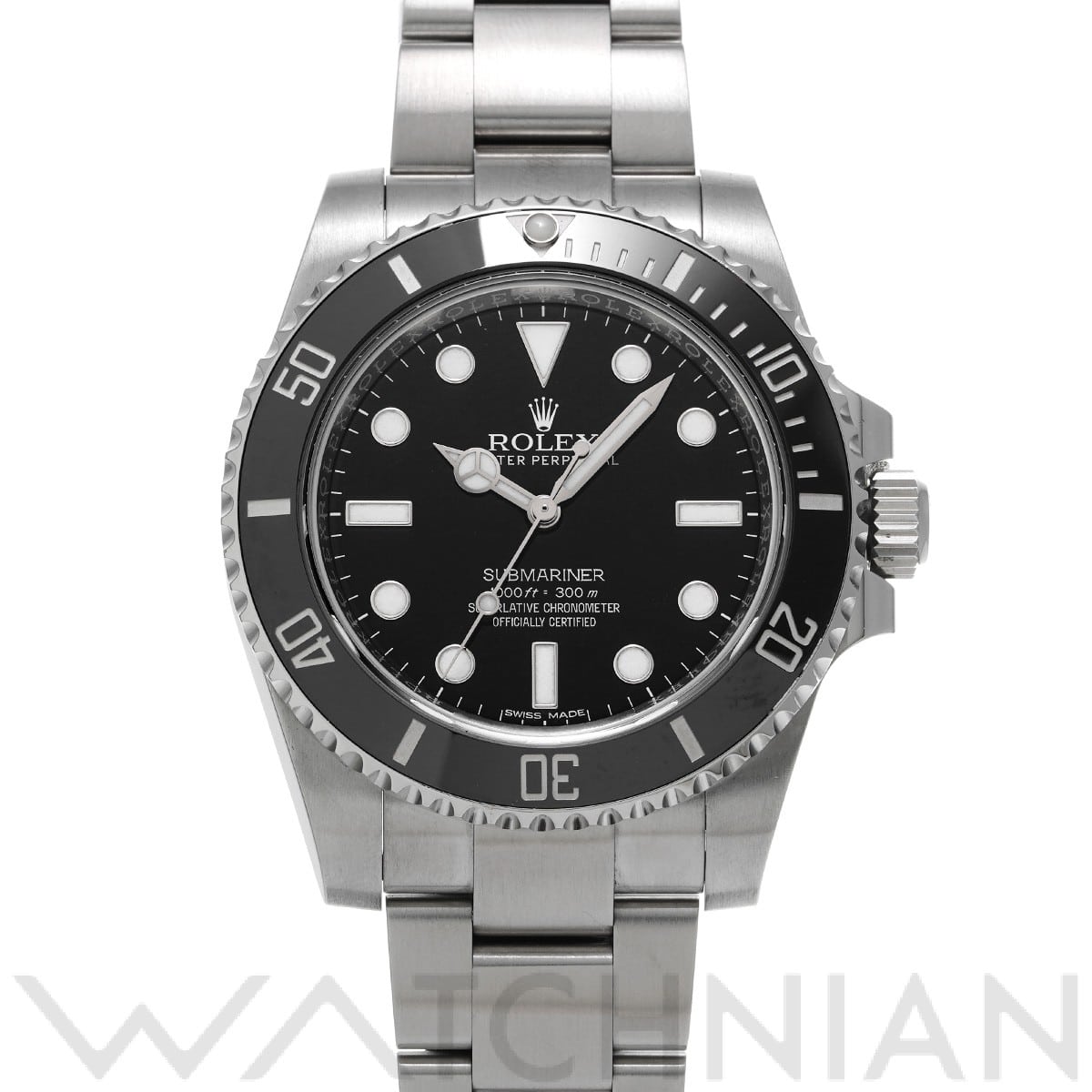 ロレックス サブマリーナ 114060 ブラック メンズ 時計 【中古】【wristwatch】