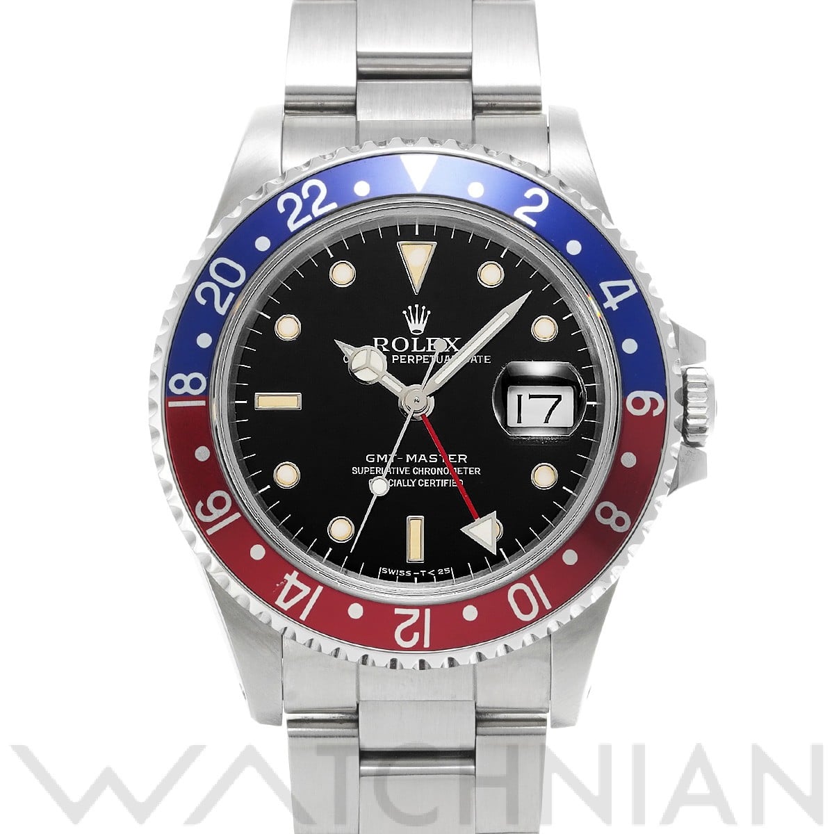 ロレックス GMTマスター 16700 ブラック メンズ 時計 【中古】【wristwatch】