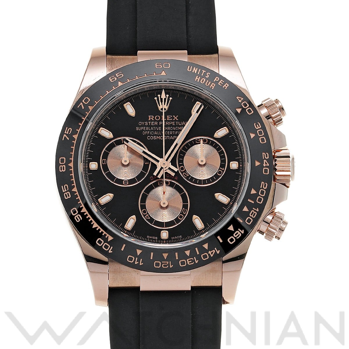 ロレックス コスモグラフ デイトナ 116515LN ブラック/ピンク メンズ 時計 【中古】【wristwatch】