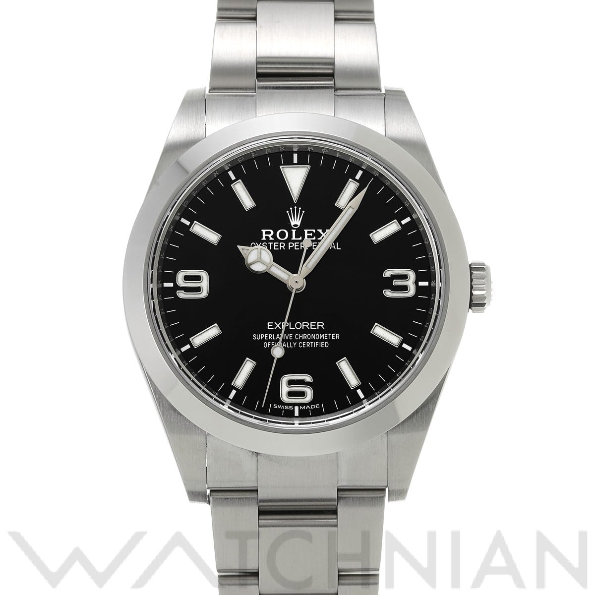 ロレックス エクスプローラー 214270 ブラック メンズ 時計 【中古】【wristwatch】