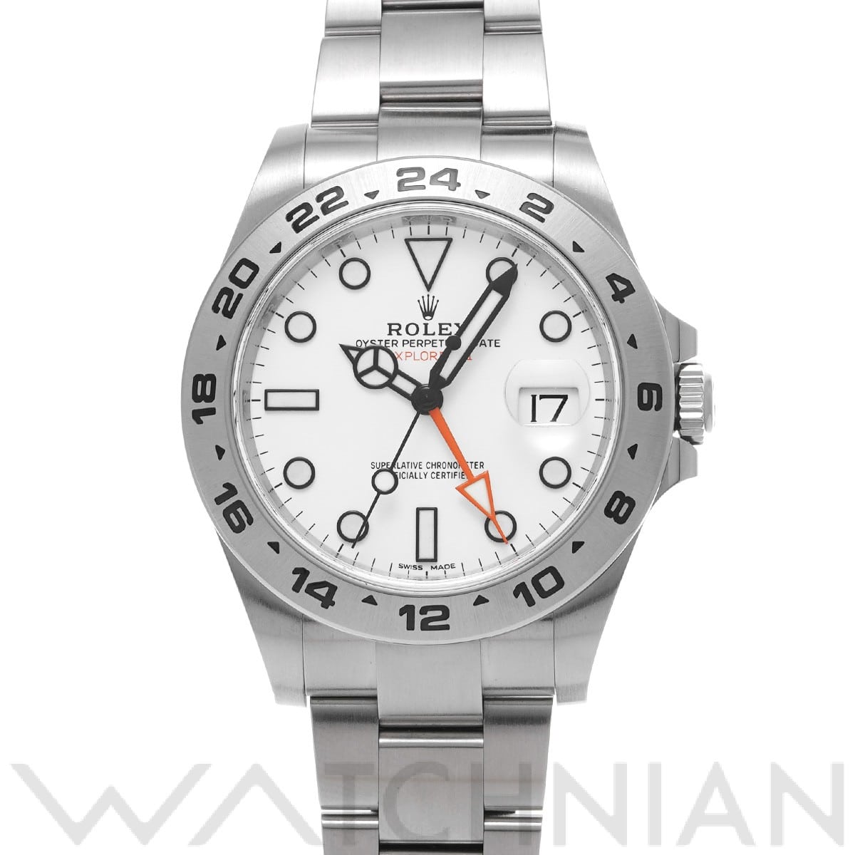 ロレックス エクスプローラーII 216570 ホワイト メンズ 時計 【中古】【wristwatch】