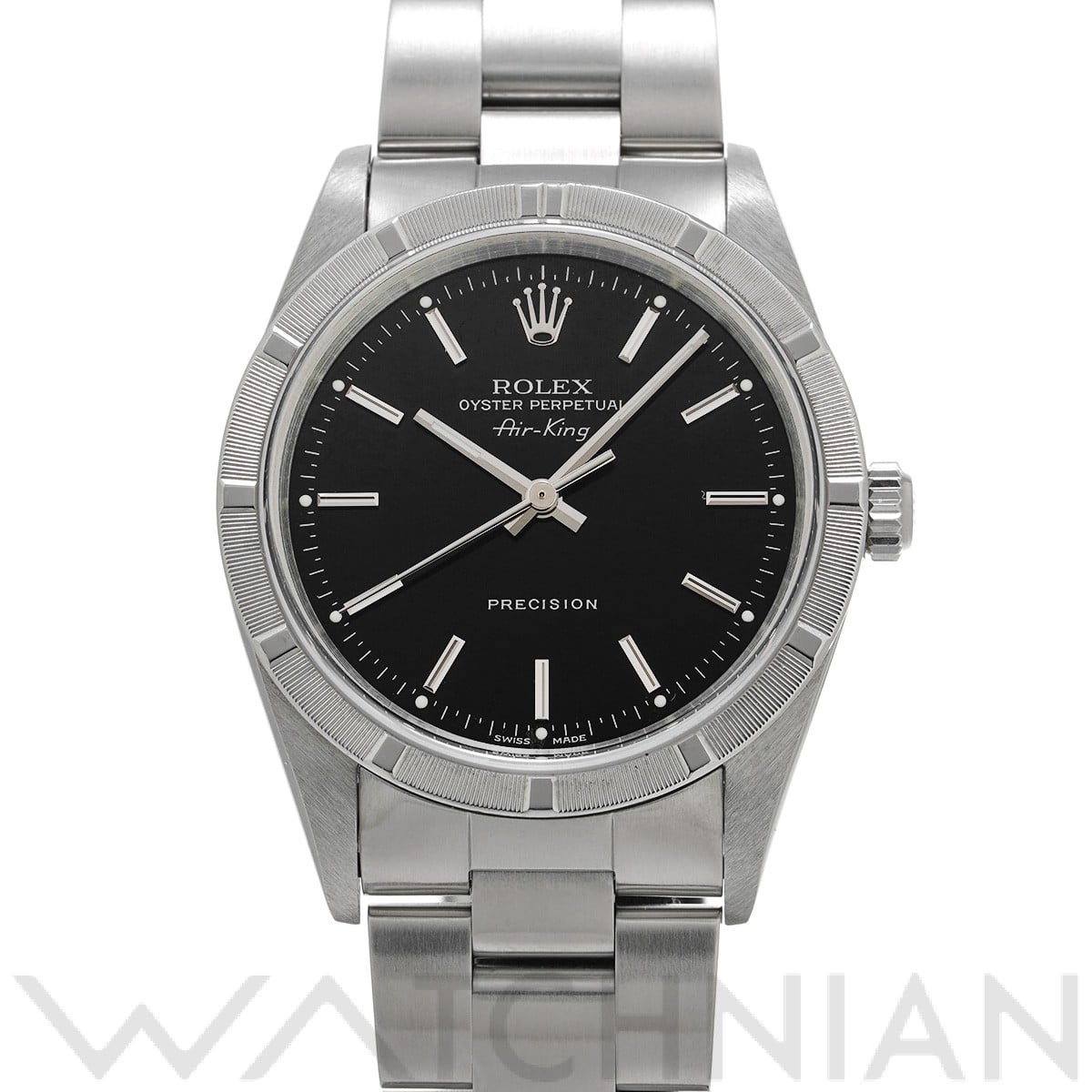 ロレックス / ROLEX エアキング 14010M ブラック メンズ 時計 【中古】【wristwatch】