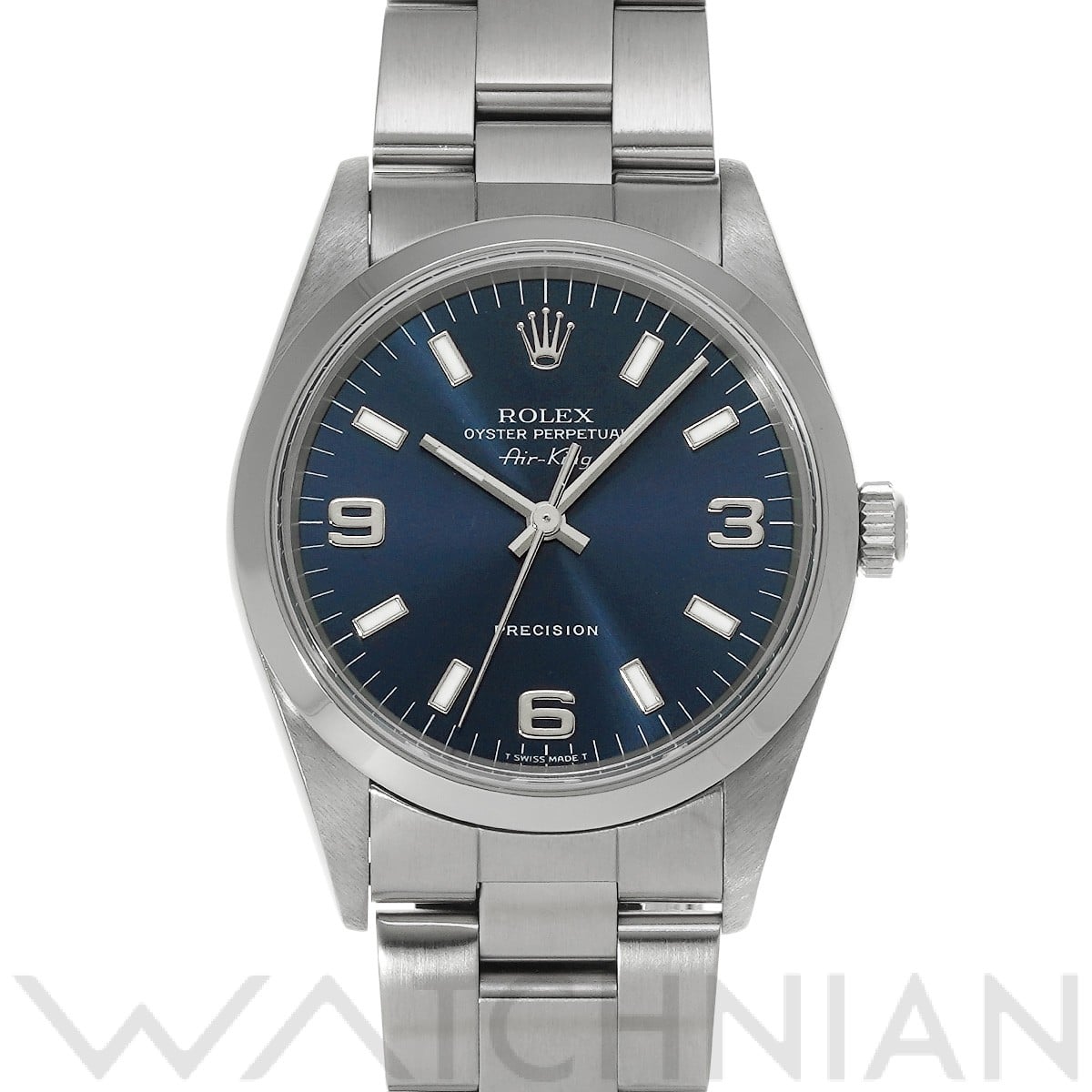 ロレックス エアキング 14000 ブルー メンズ 時計 【中古】【wristwatch】