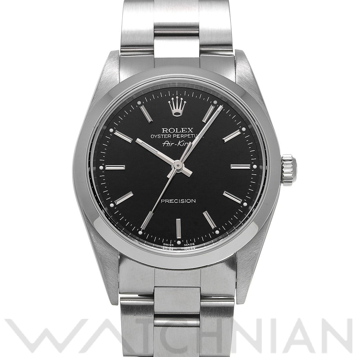 ロレックス エアキング 14000 ブラック メンズ 時計 【中古】【wristwatch】