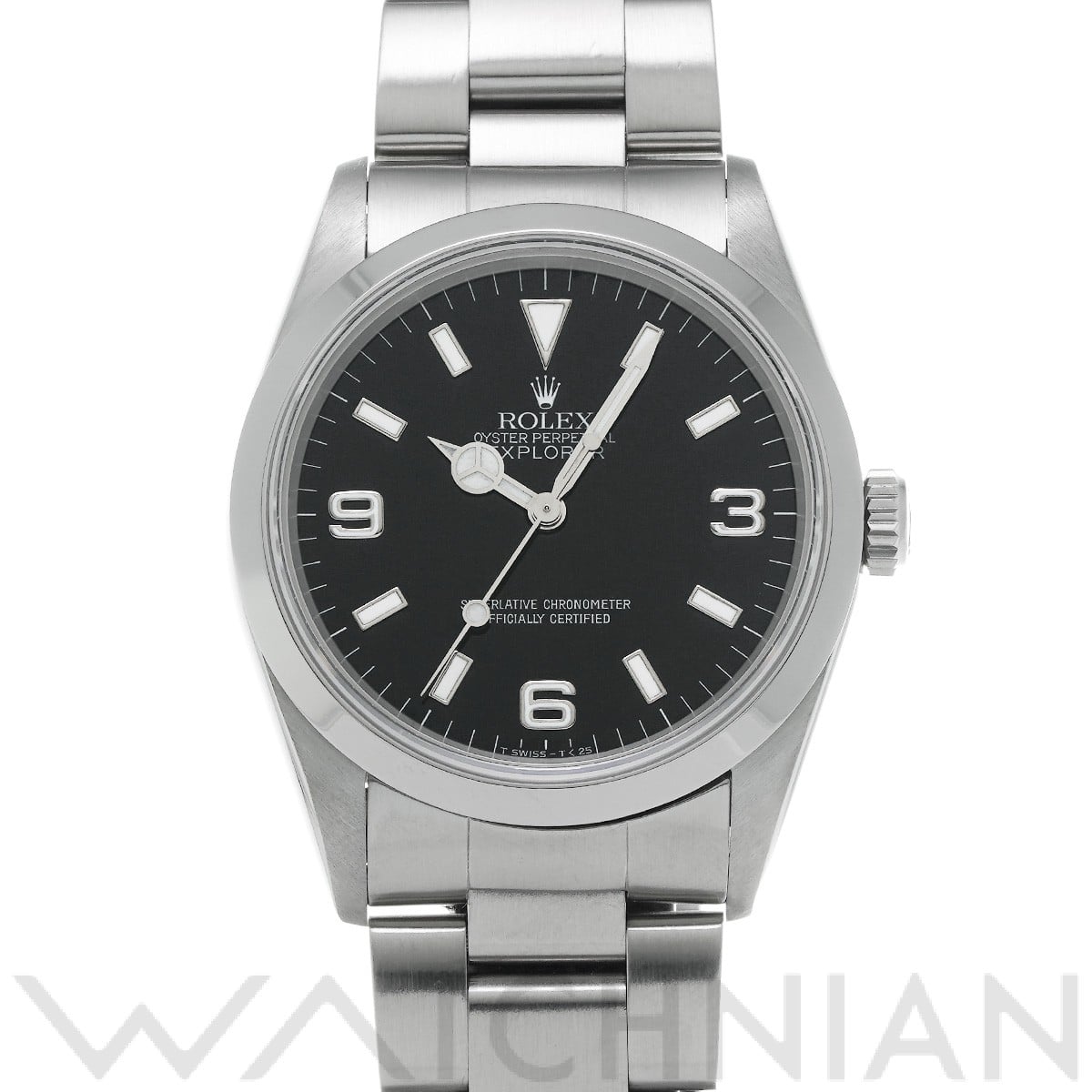 ロレックス エクスプローラー 14270 ブラック メンズ 時計 【中古】【wristwatch】