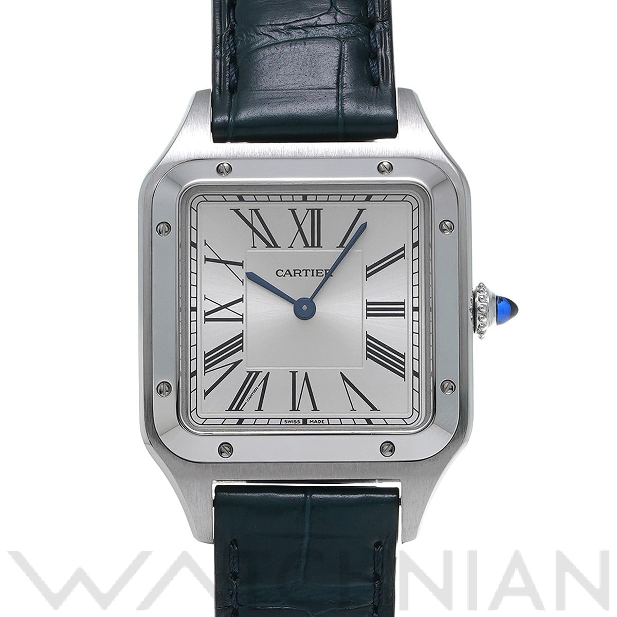 カルティエ / CARTIER サントス デュモン LM WSSA0022 シルバー メンズ 時計 【中古】【wristwatch】