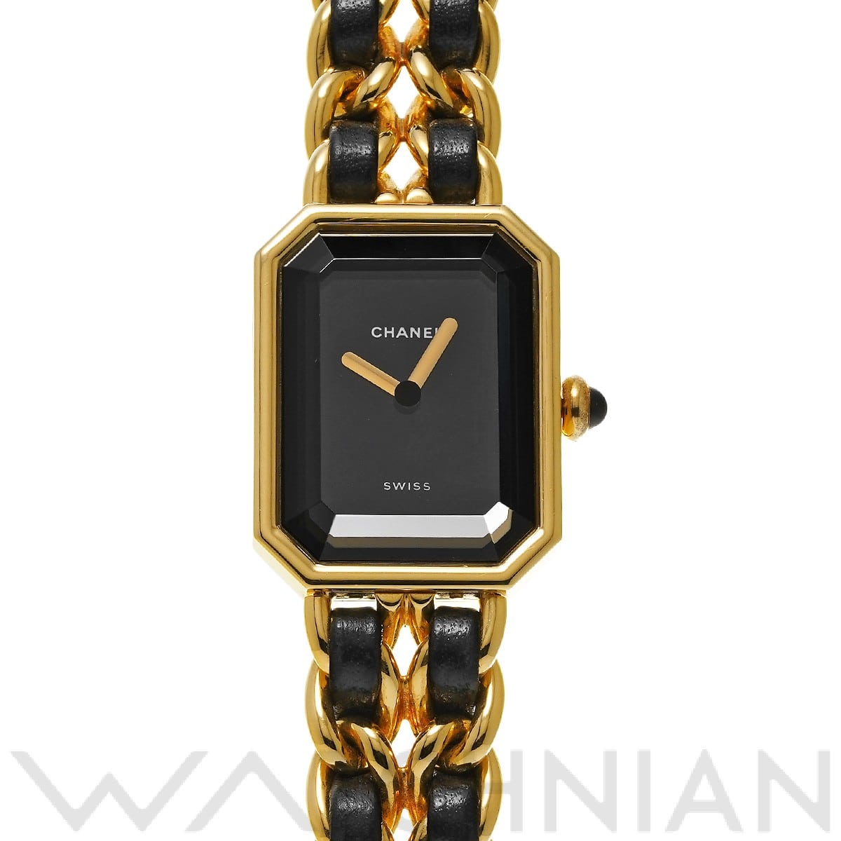シャネル / CHANEL プルミエール M H0001 ブラック レディース 時計 【中古】【wristwatch】