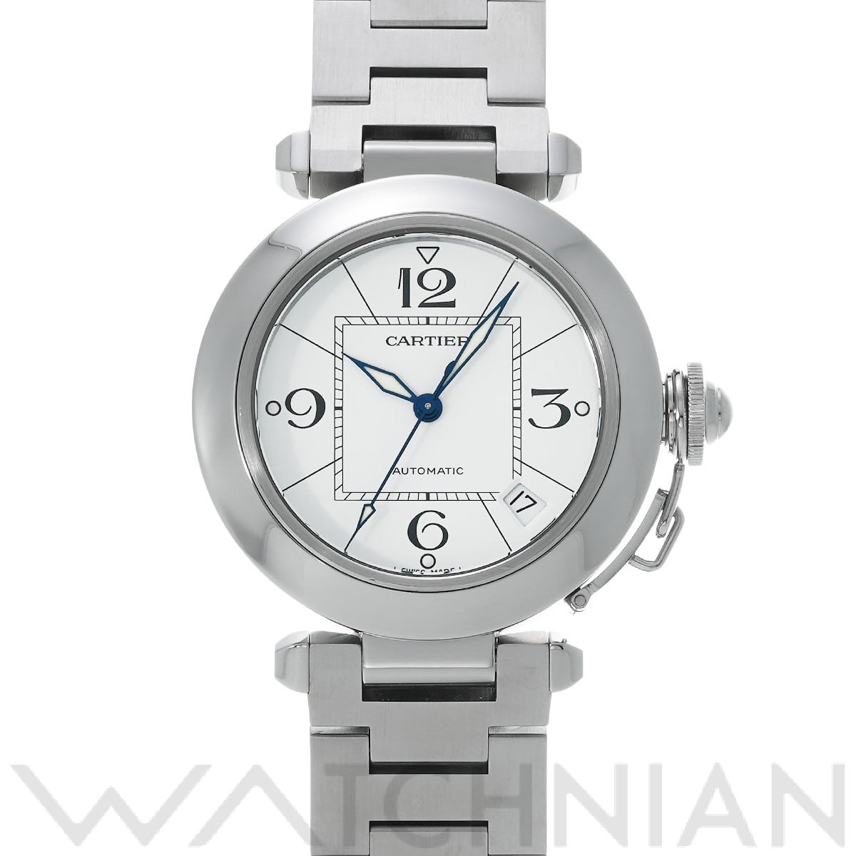 カルティエ / CARTIER パシャC W31074M7 ホワイト ユニセックス 時計 【中古】【wristwatch】