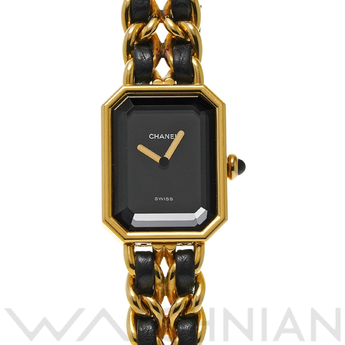シャネル / CHANEL プルミエール M H0001 ブラック レディース 時計 【中古】【wristwatch】
