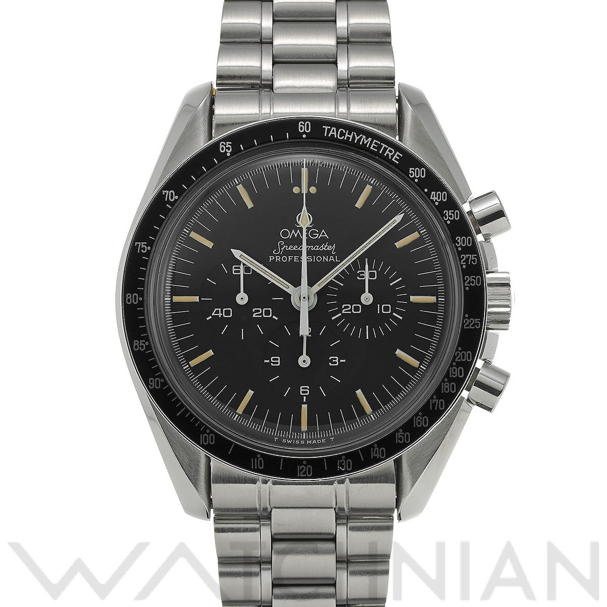 オメガ / OMEGA スピードマスター プロフェッショナル ムーンウォッチ バックスケルトン 345.0808 ブラック メンズ 時計 【中古】【wristwatch】