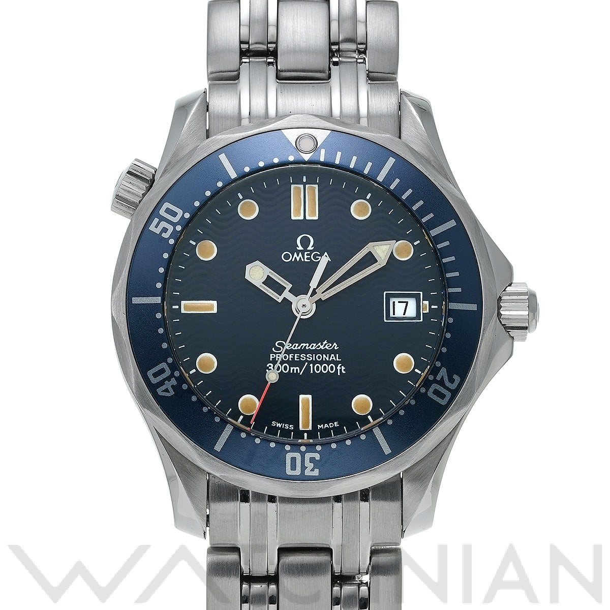 オメガ / OMEGA シーマスター プロフェッショナル 300 ミッドサイズ 2561.80 ブルー ユニセックス 時計 【中古】【wristwatch】