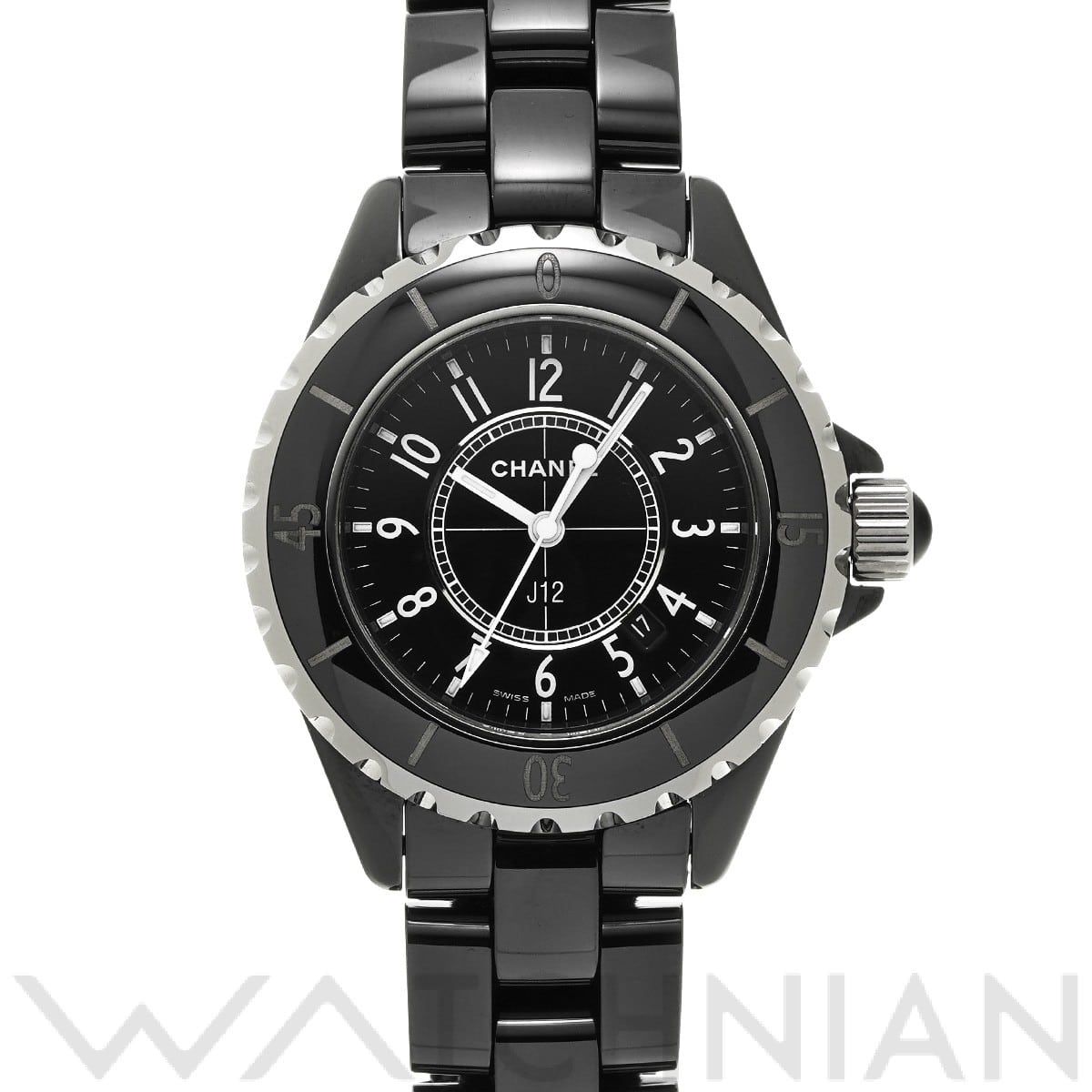 シャネル / CHANEL J12 33MM H0682 ブラック レディース 時計 【中古】【wristwatch】