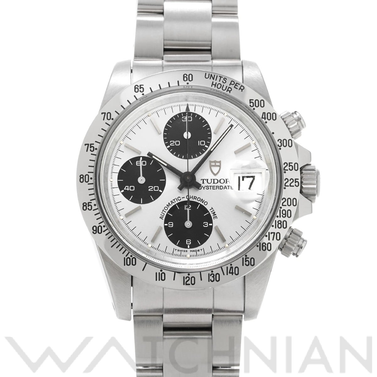 チューダー / チュードル / TUDOR クロノタイム 79180 シルバー/ブラック メンズ 時計 【中古】【wristwatch】