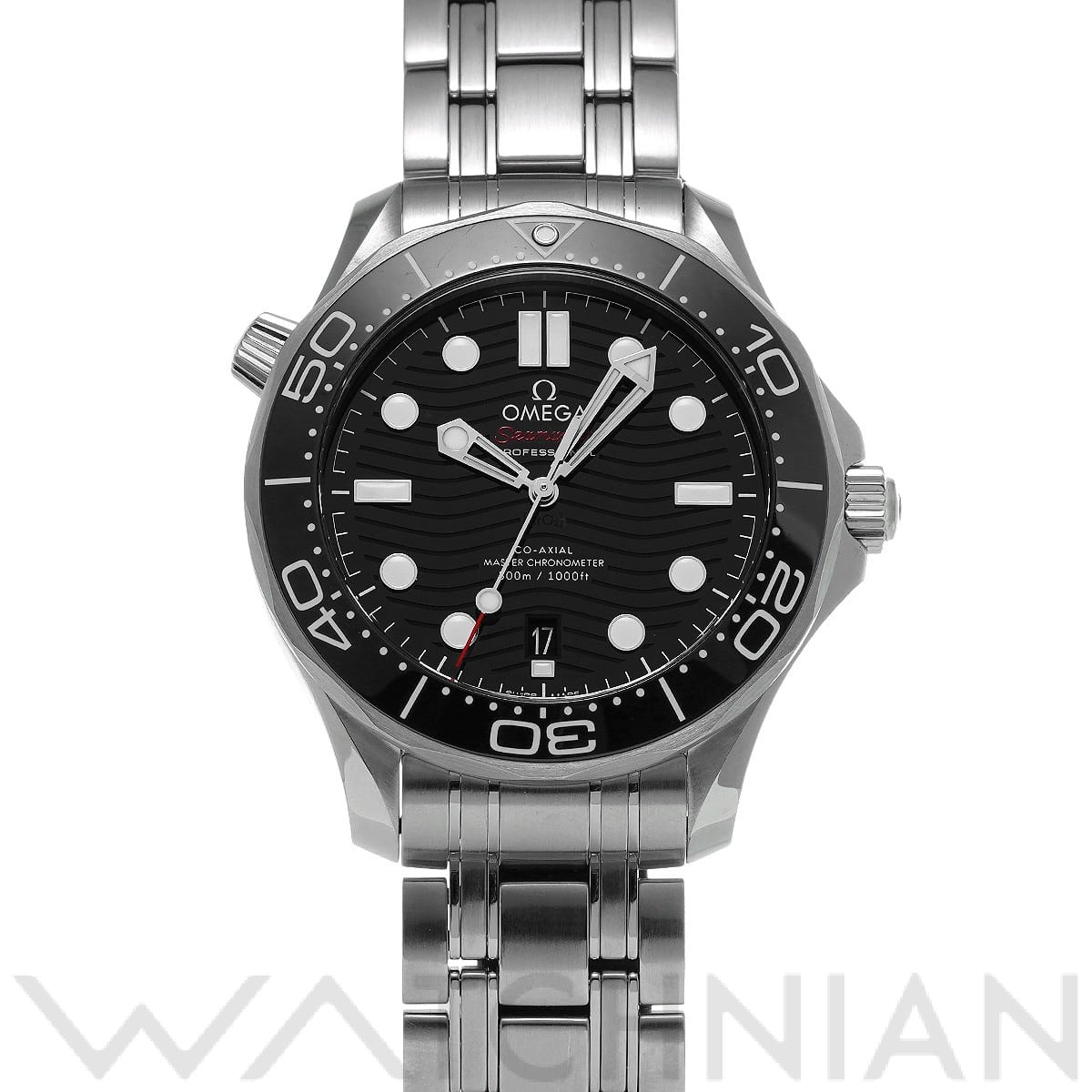 オメガ / OMEGA シーマスター ダイバー300 コーアクシャル マスタークロノメーター 210.30.42.20.01.001 ブラック メンズ 時計 【中古】【wristwatch】