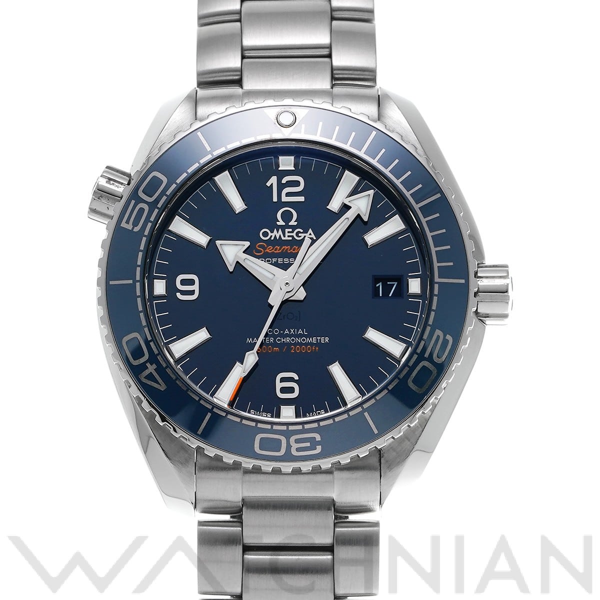 オメガ / OMEGA シーマスター プラネットオーシャン 600 コーアクシャル マスタークロノメーター 215.30.40.20.03.001 ブルー メンズ 時計 【中古】【wristwatch】