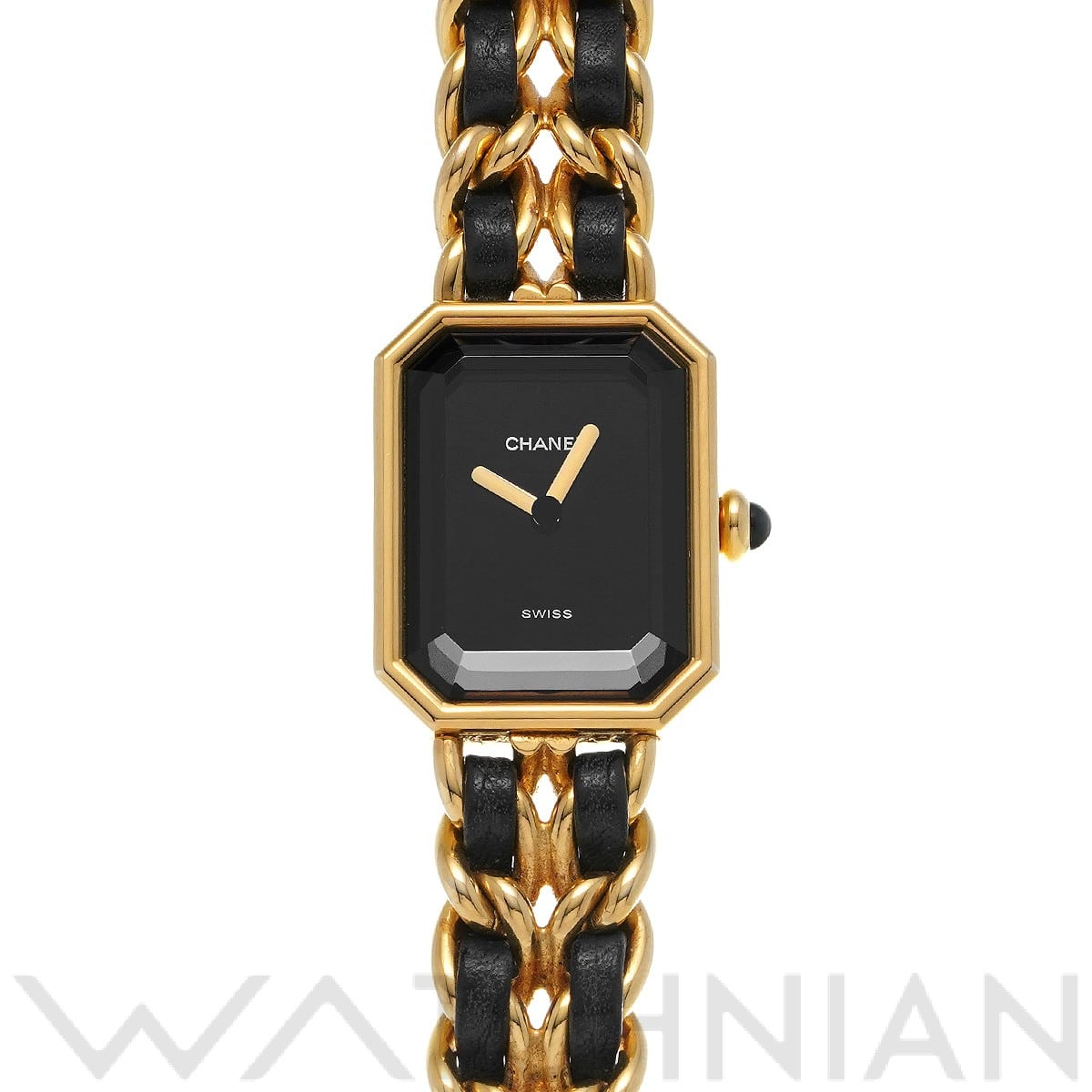 シャネル / CHANEL プルミエール M H0001 ブラック レディース 時計 【中古】【wristwatch】