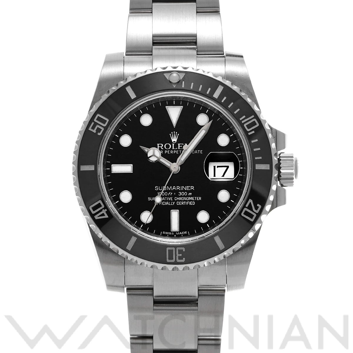 ロレックス サブマリーナ デイト 116610LN ブラック メンズ 時計 【中古】【wristwatch】