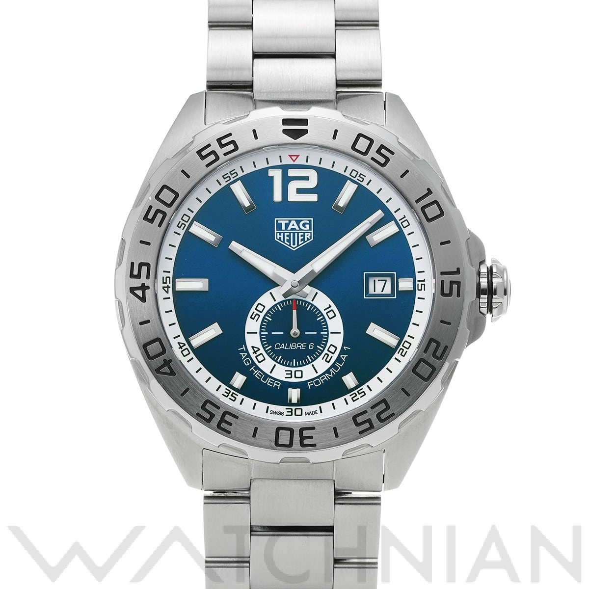 タグ ホイヤー / TAG HEUER フォーミュラ1 キャリバー6 WAZ2014.BA0842 ブルー メンズ 時計 【中古】【wristwatch】