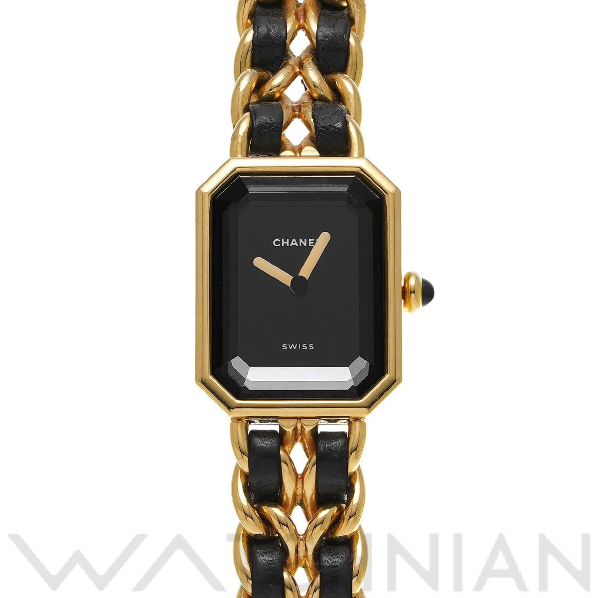 シャネル / CHANEL プルミエール M H0001 ブラック レディース 時計 【中古】【wristwatch】