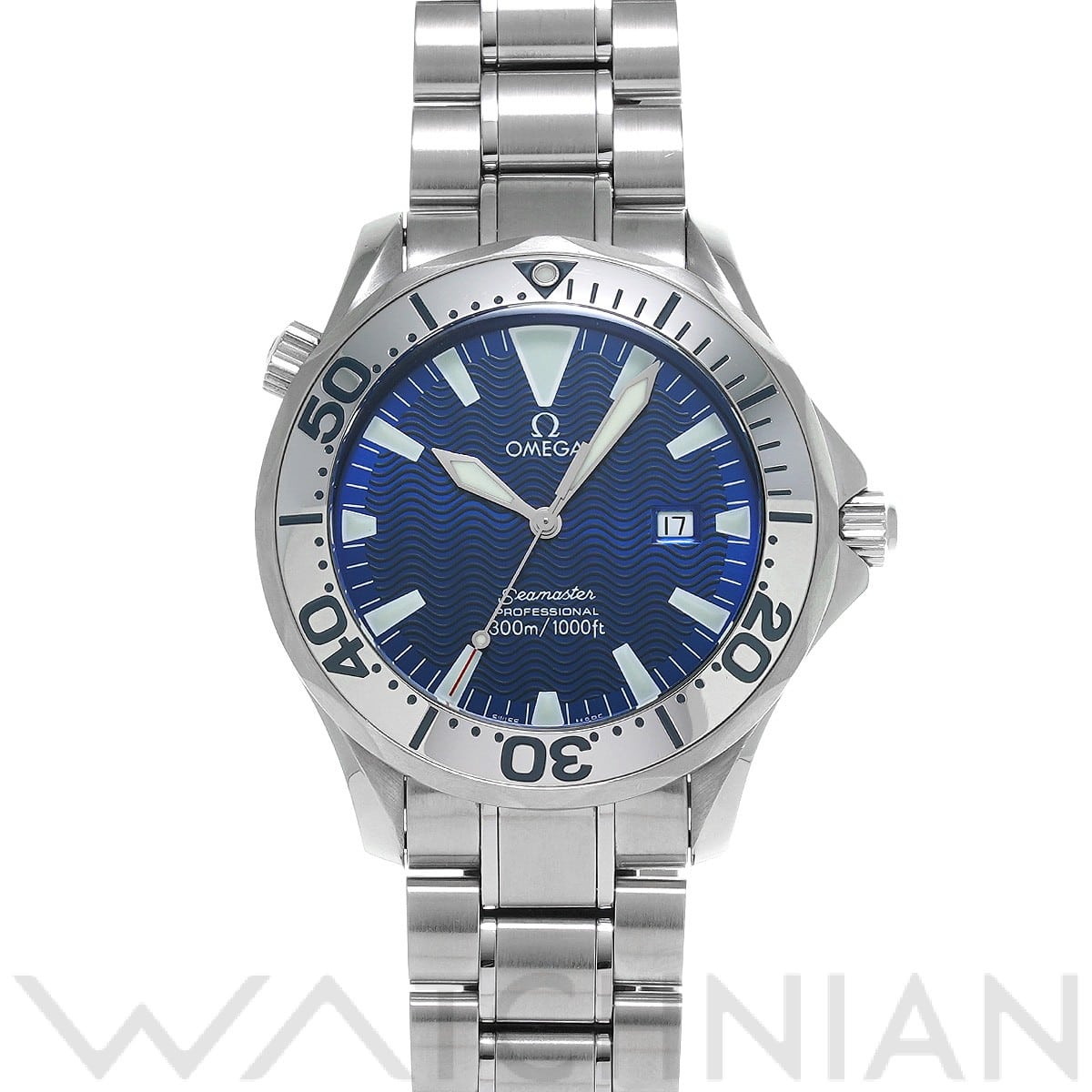 オメガ / OMEGA シーマスター プロフェッショナル 300 2265.80 ブルー メンズ 時計 【中古】【wristwatch】