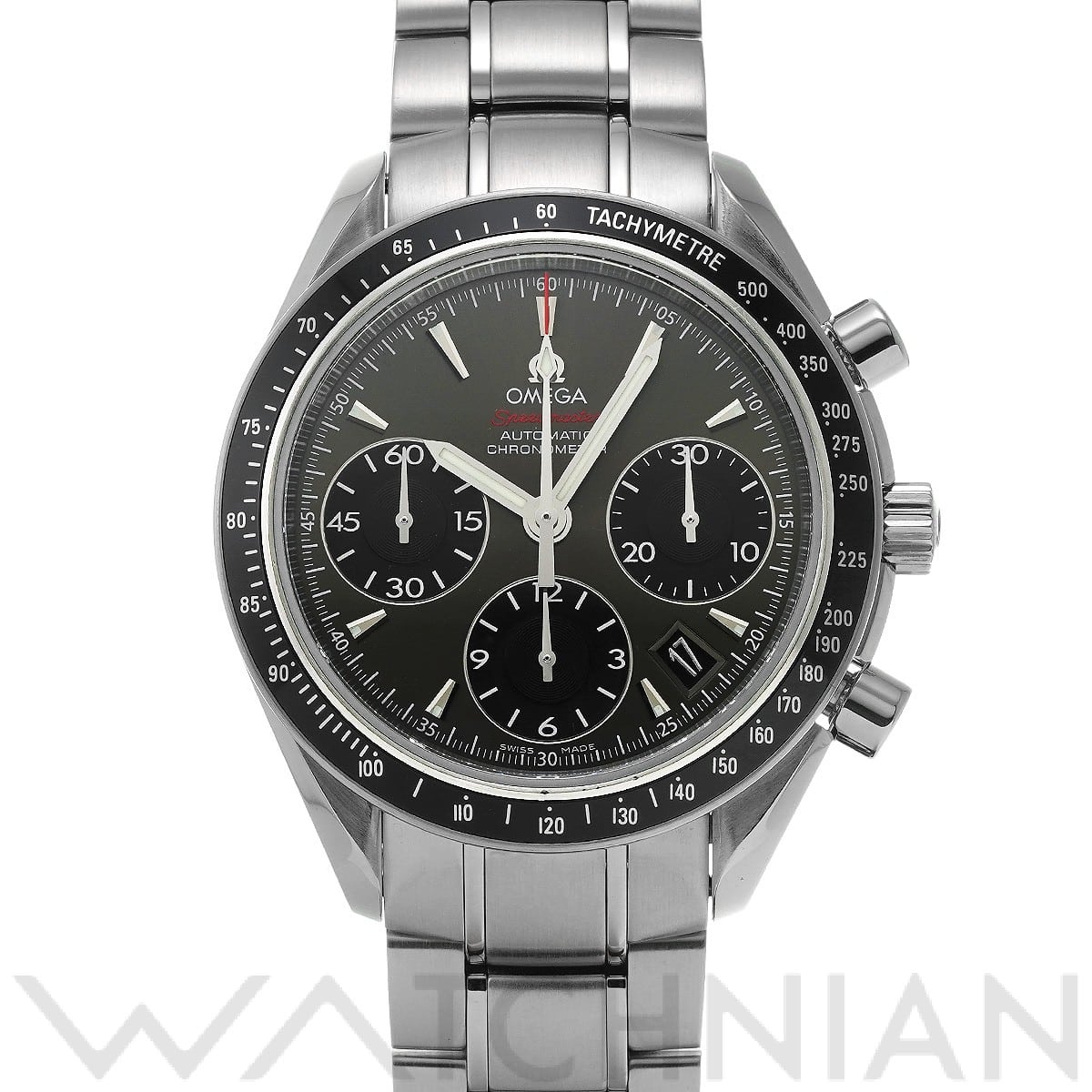 オメガ / OMEGA スピードマスター デイト 323.30.40.40.06.001 グレー/ブラック メンズ 時計 【中古】【wristwatch】