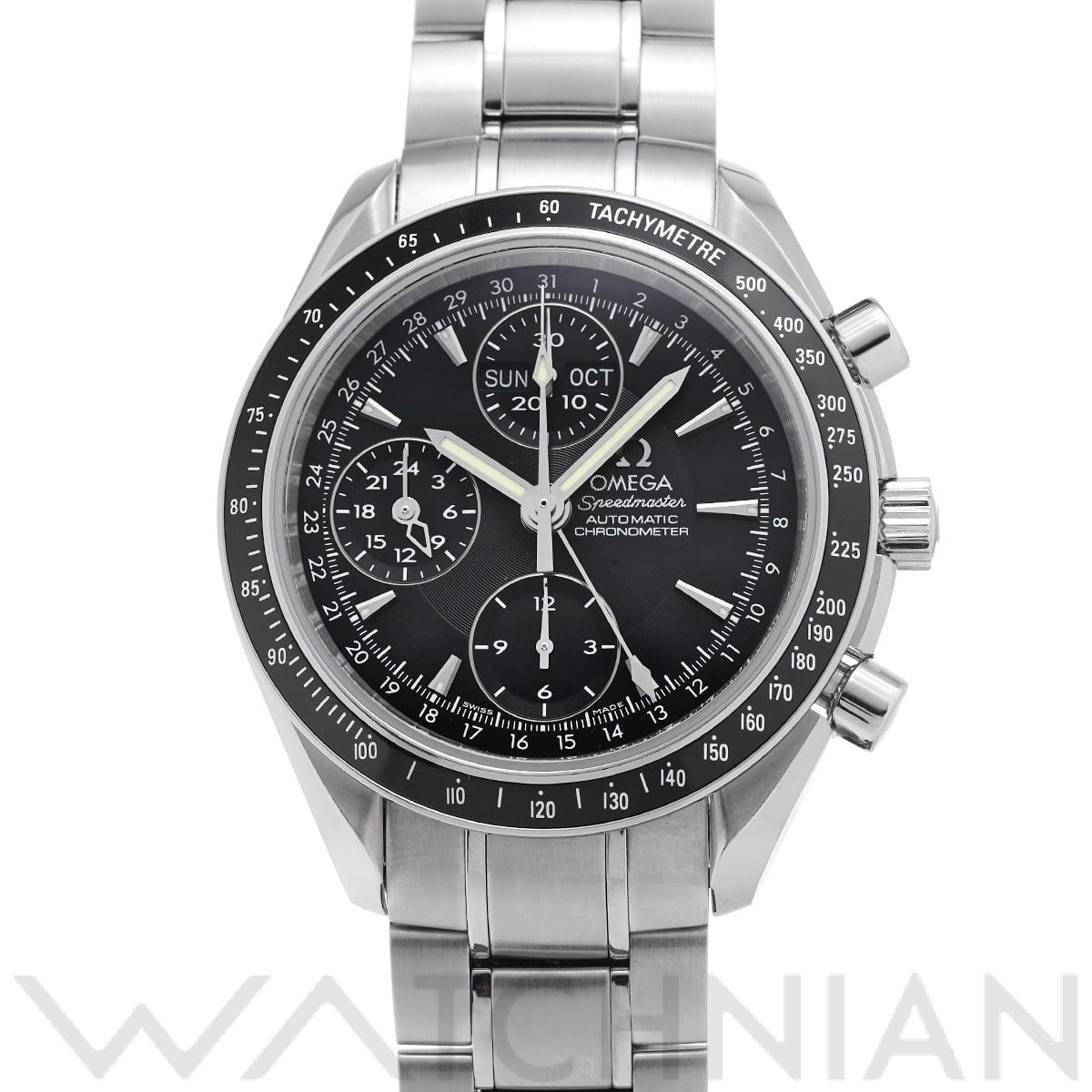 オメガ / OMEGA スピードマスター トリプルカレンダー 3220.50 ブラック メンズ 時計 【中古】【wristwatch】