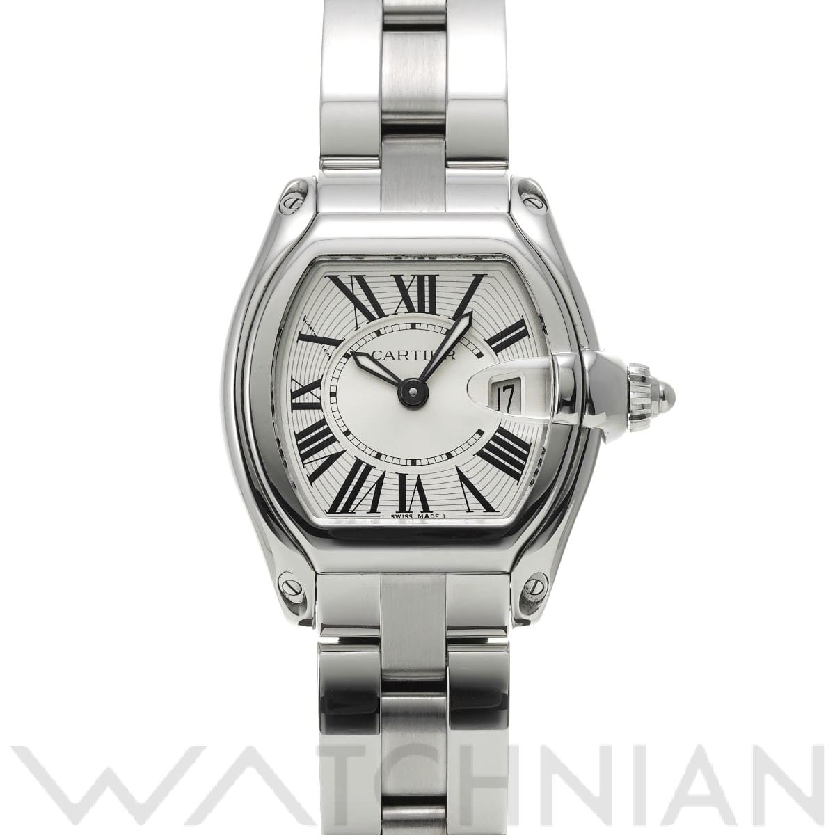 カルティエ / CARTIER ロードスター SM W62016V3 シルバー レディース 時計 【中古】【wristwatch】