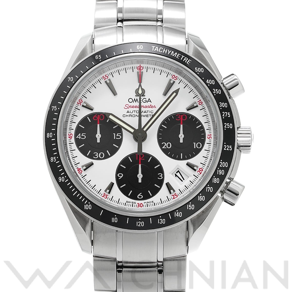 オメガ / OMEGA スピードマスター デイト 323.30.40.40.04.001 ホワイト/ブラック メンズ 時計 【中古】【wristwatch】