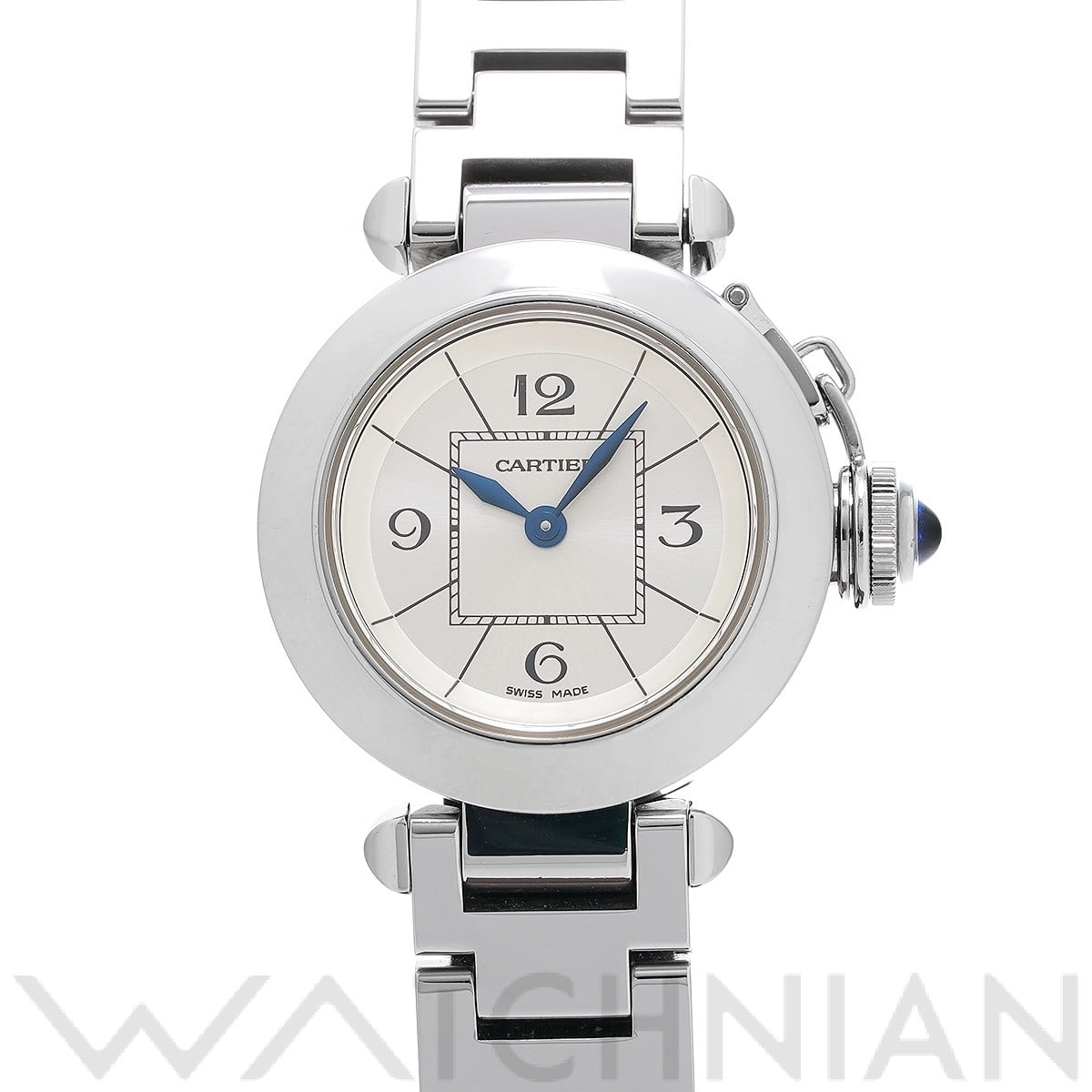 カルティエ / CARTIER ミスパシャ W3140007 シルバー レディース 時計 【中古】【wristwatch】