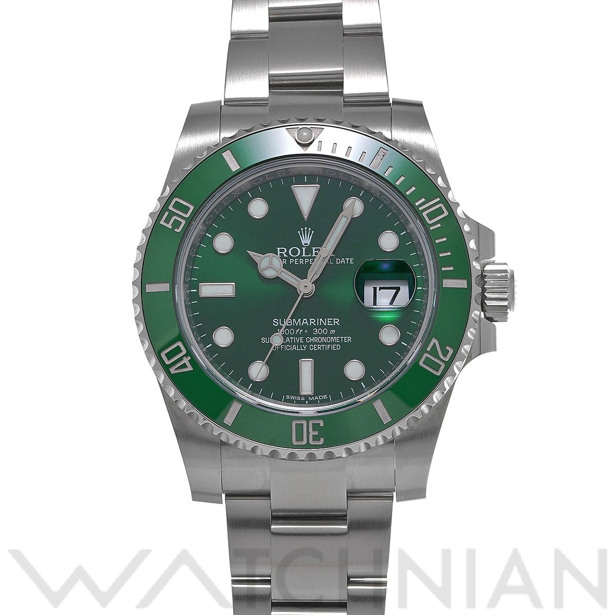 Rolex Submariner Date 116610LV Green Men's Watch [Used] [Wristwatch]: Brand  Watch | WATCHNIAN Official Online Store /Former Ippuukishi