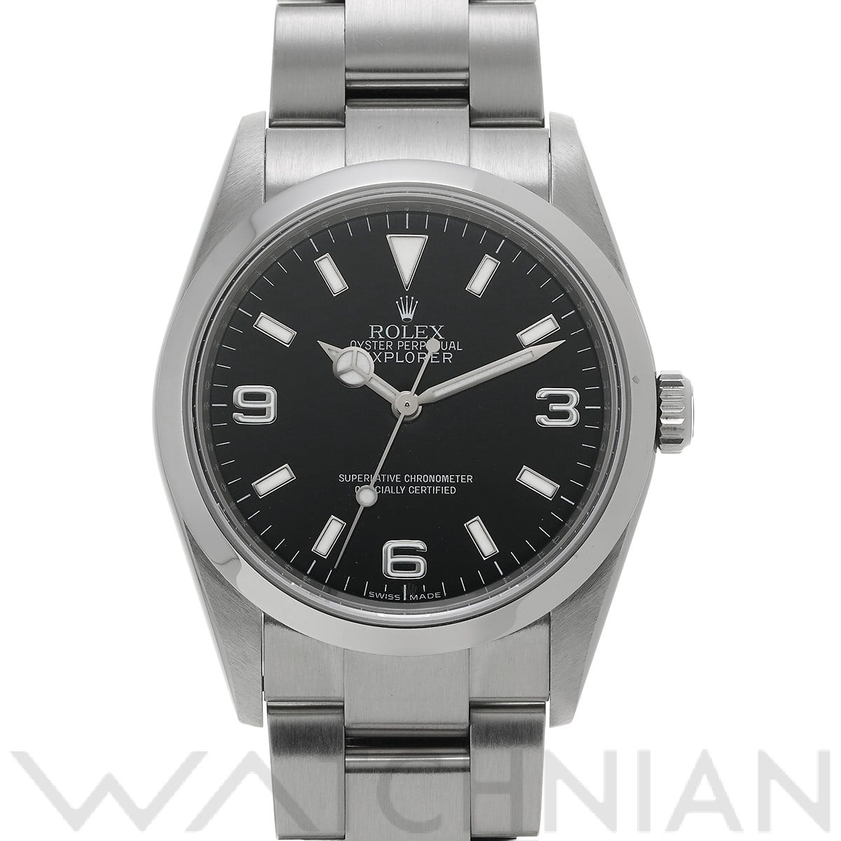 ロレックス エクスプローラー 114270 ブラック メンズ 時計 【中古】【wristwatch】