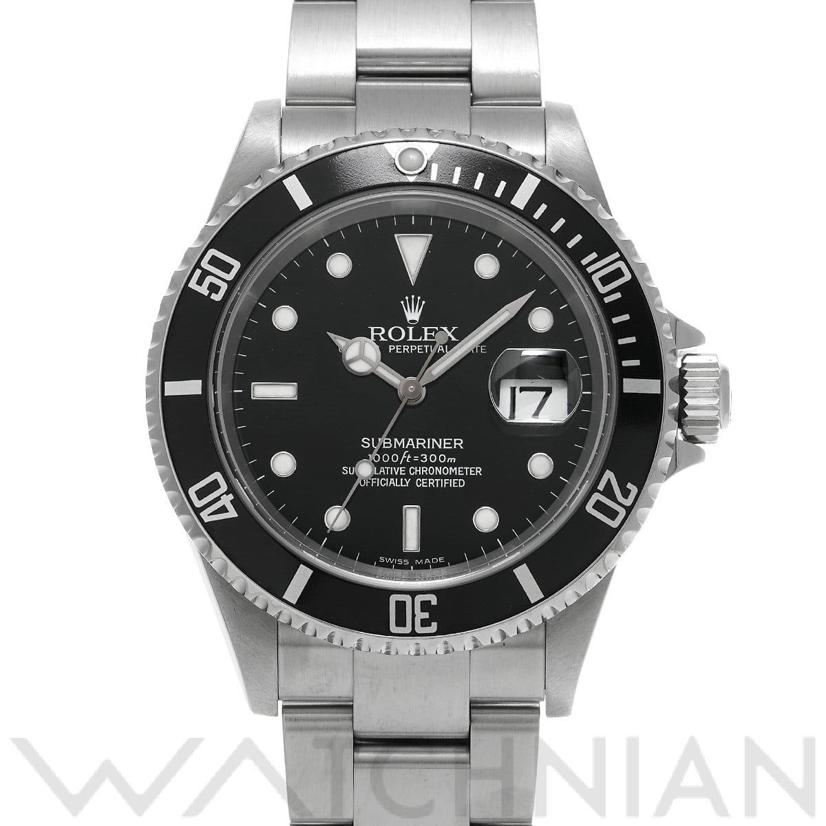 ロレックス / ROLEX サブマリーナ デイト 16610 ブラック メンズ 時計 【中古】【wristwatch】