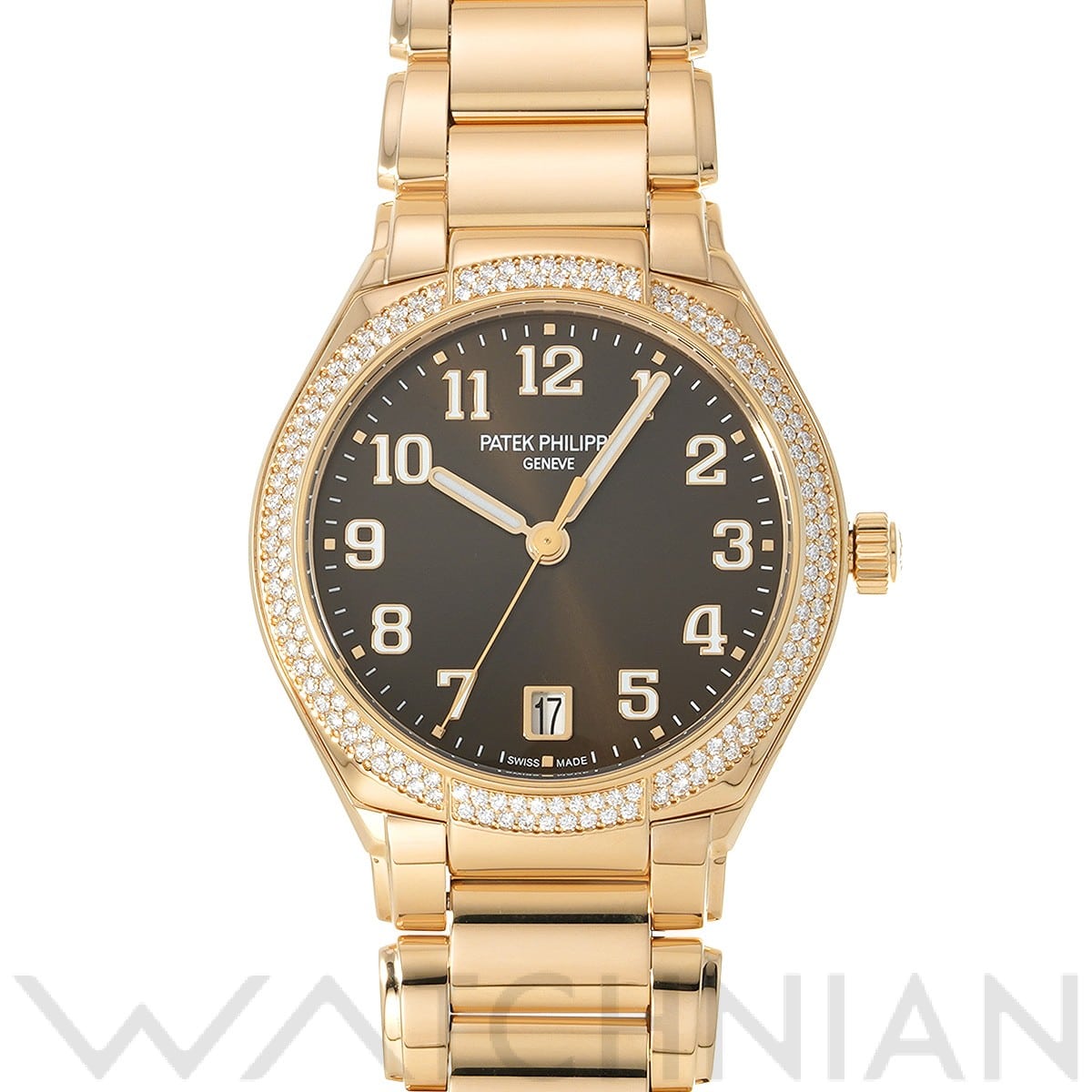 パテック フィリップ / PATEK PHILIPPE トゥエンティ-4 オートマティック 7300/1200R-001 ブラウン・ソレイユ レディース 時計 【中古】【wristwatch】