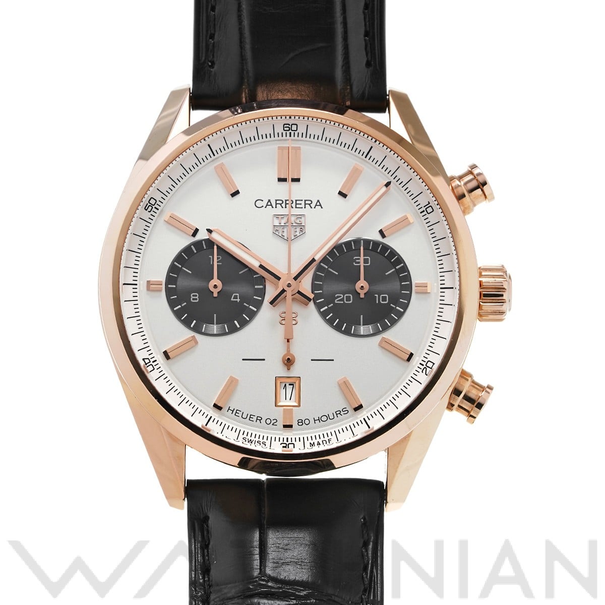 タグ ホイヤー / TAG HEUER カレラ クロノグラフ ジャック・ホイヤー バースデーリミテッドエディション CBN2041.FC8306 シルバー/グレー メンズ 時計 【中古】【wristwatch】