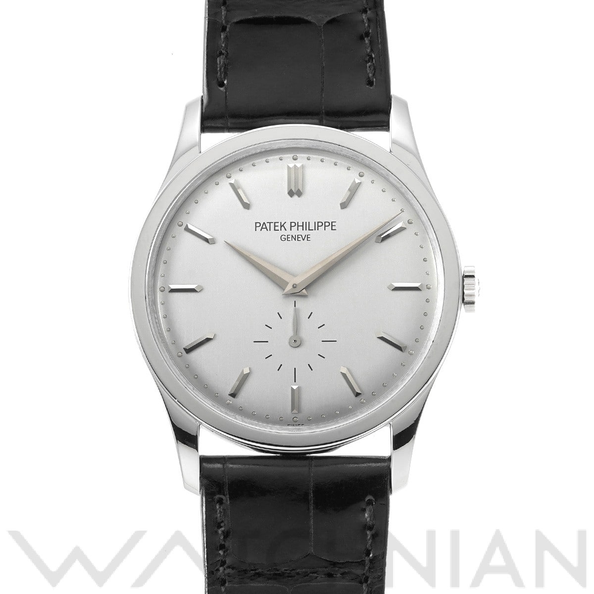 パテック フィリップ カラトラバ 5196G-001 グレー メンズ 時計 【中古】【wristwatch】