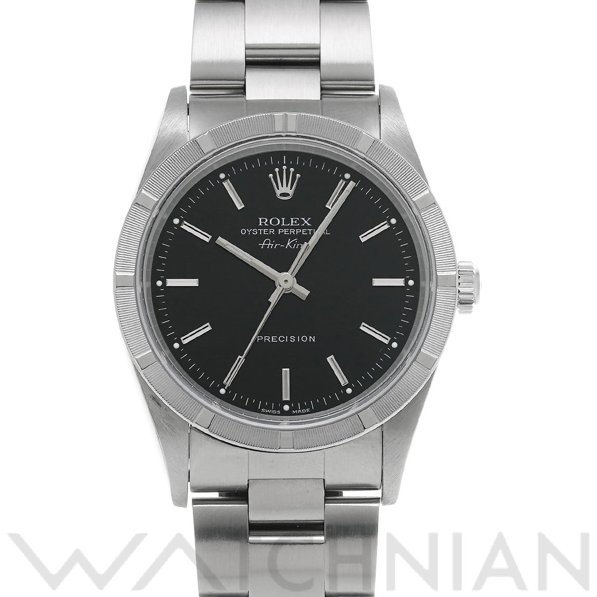 ロレックス / ROLEX エアキング 14010M ブラック メンズ 時計 【中古】【wristwatch】