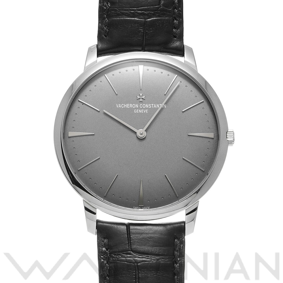 ヴァシュロン コンスタンタン パトリモニー マニュアルワインディング 81180/000P-9539 グレー メンズ 時計 【中古】【wristwatch】