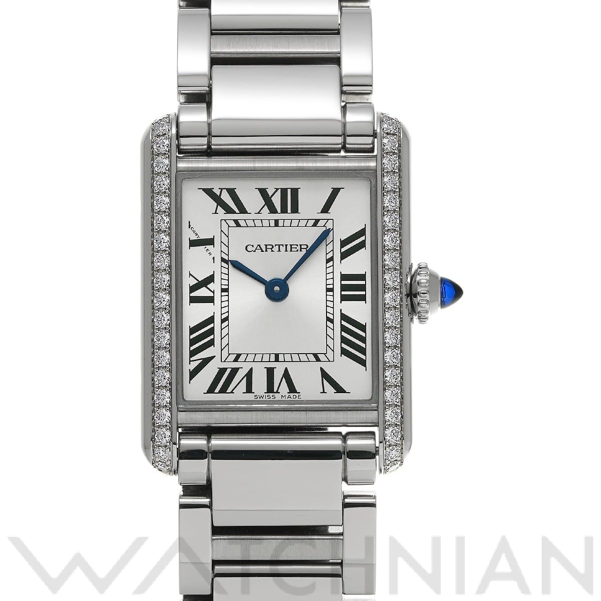 カルティエ / CARTIER タンク マスト SM W4TA0016 シルバー レディース 時計 【中古】【wristwatch】