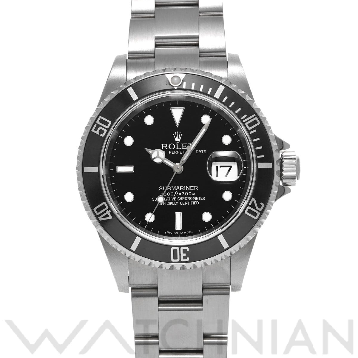 ロレックス / ROLEX サブマリーナ デイト 16610 ブラック メンズ 時計 【中古】【wristwatch】