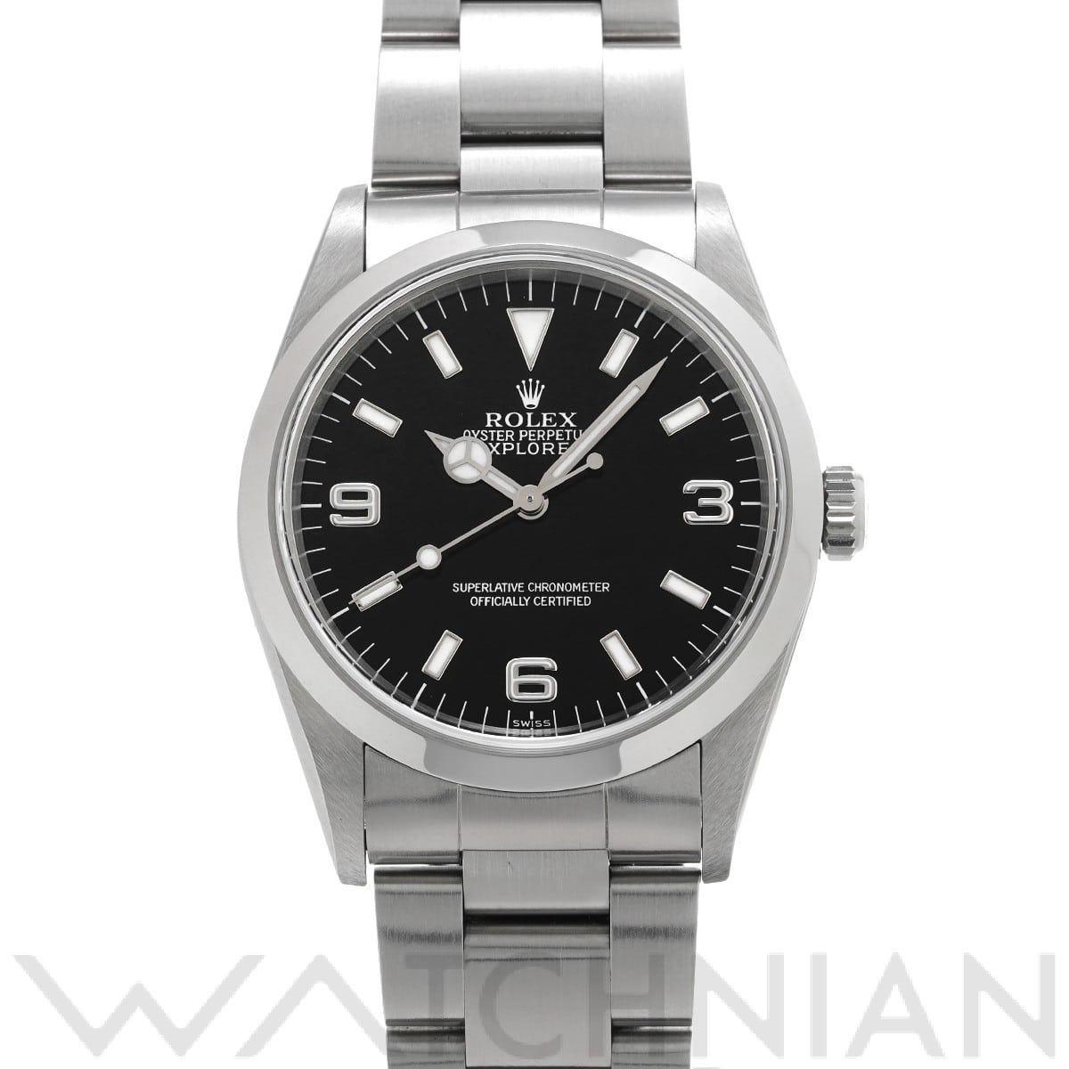 ロレックス エクスプローラー 14270 ブラック メンズ 時計 【中古】【wristwatch】