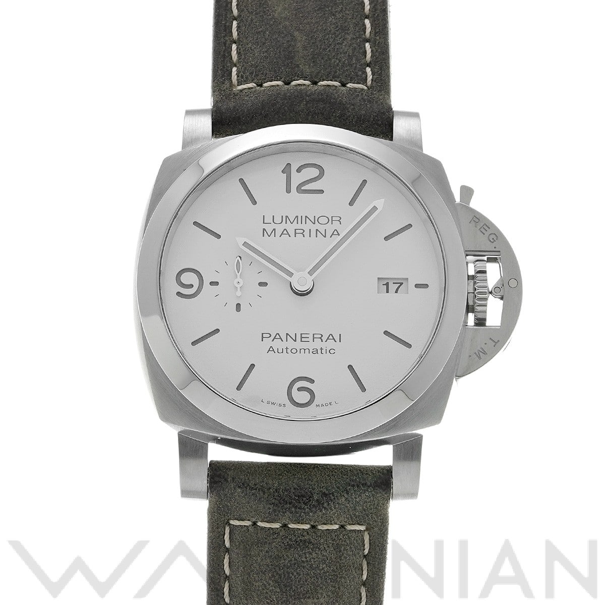 パネライ / PANERAI ルミノールマリーナ 44mm PAM01314 ホワイト メンズ 時計 【中古】【wristwatch】