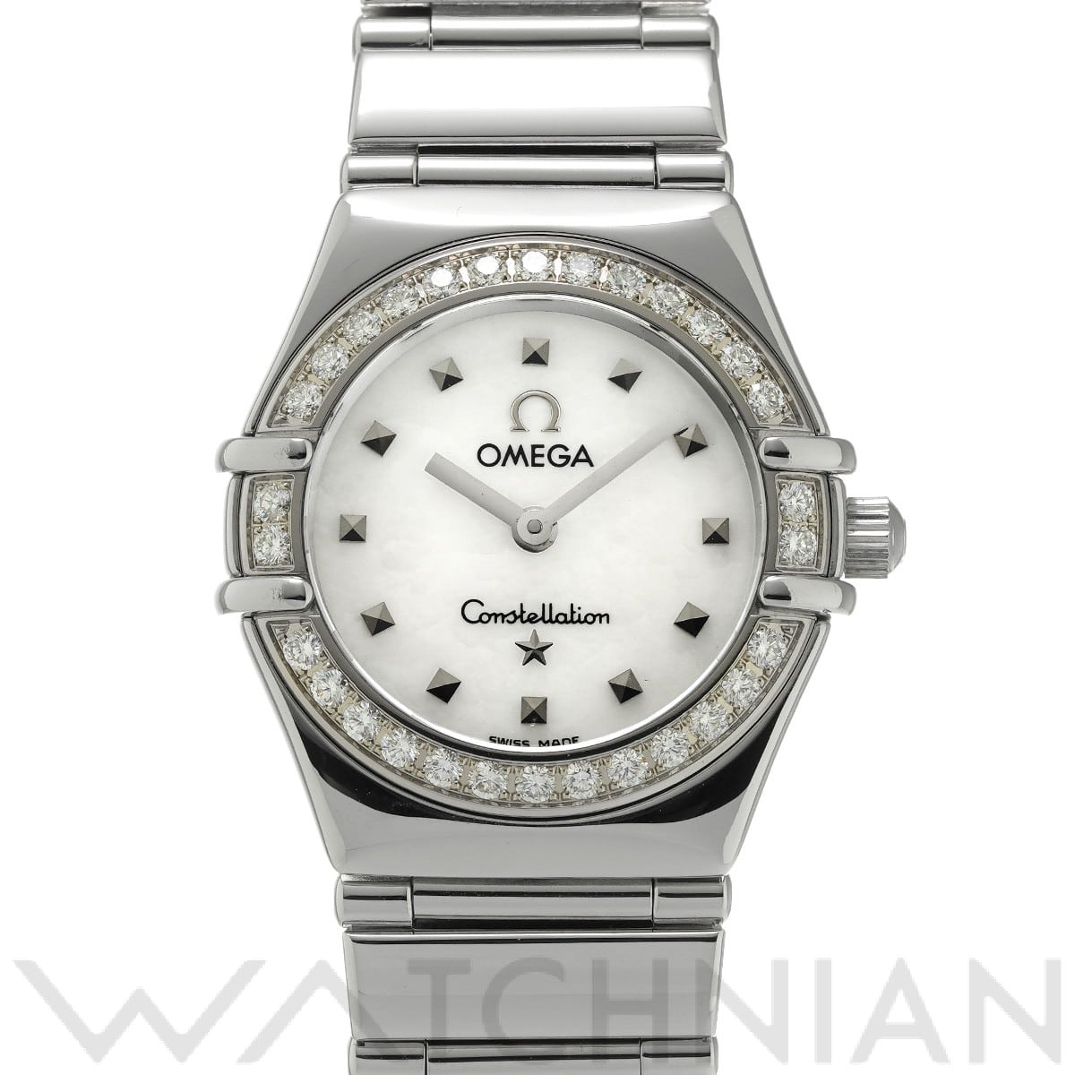 オメガ / OMEGA コンステレーション ミニ マイチョイス 1465.71 ホワイトシェル レディース 時計 【中古】【wristwatch】