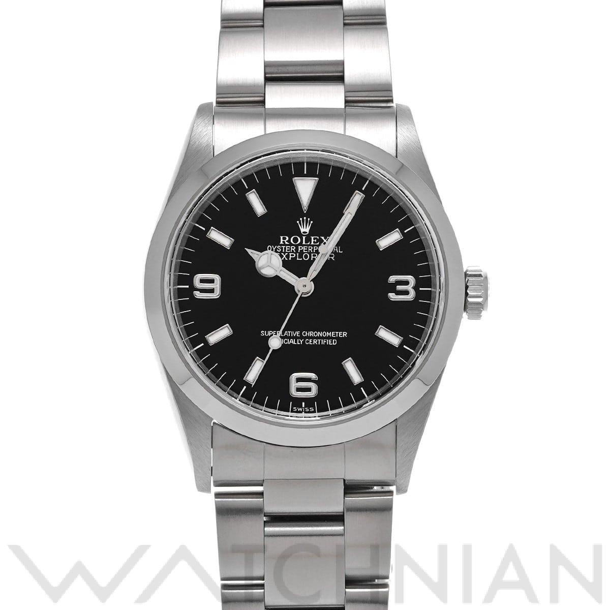 ロレックス エクスプローラー 14270 ブラック メンズ 時計 【中古】【wristwatch】