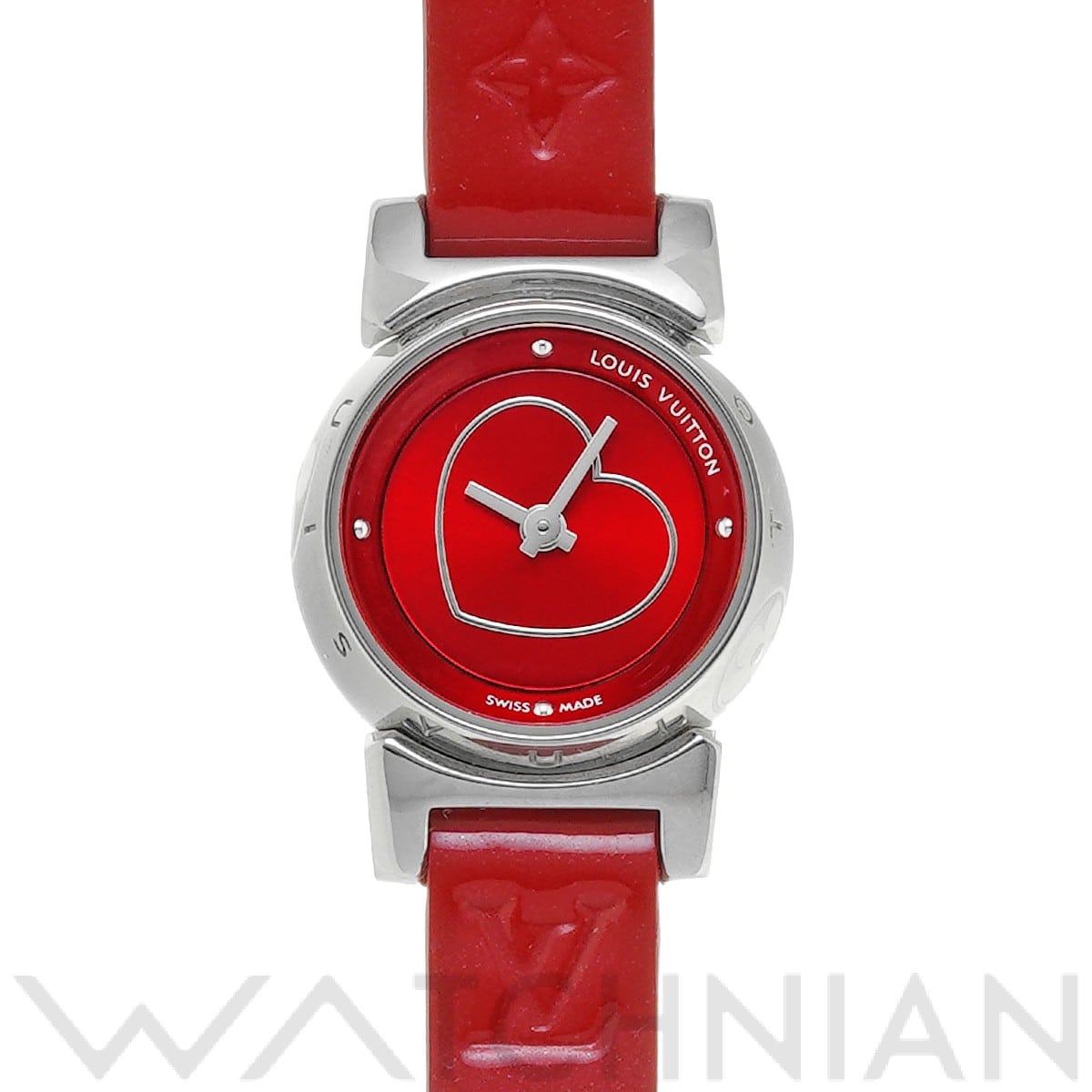 ルイ ヴィトン / LOUIS VUITTON タンブール ビジュ Q151Z レッド レディース 時計 【中古】【wristwatch】: ブランド 時計｜WATCHNIAN(ウォッチニアン)公式通販/旧一風騎士